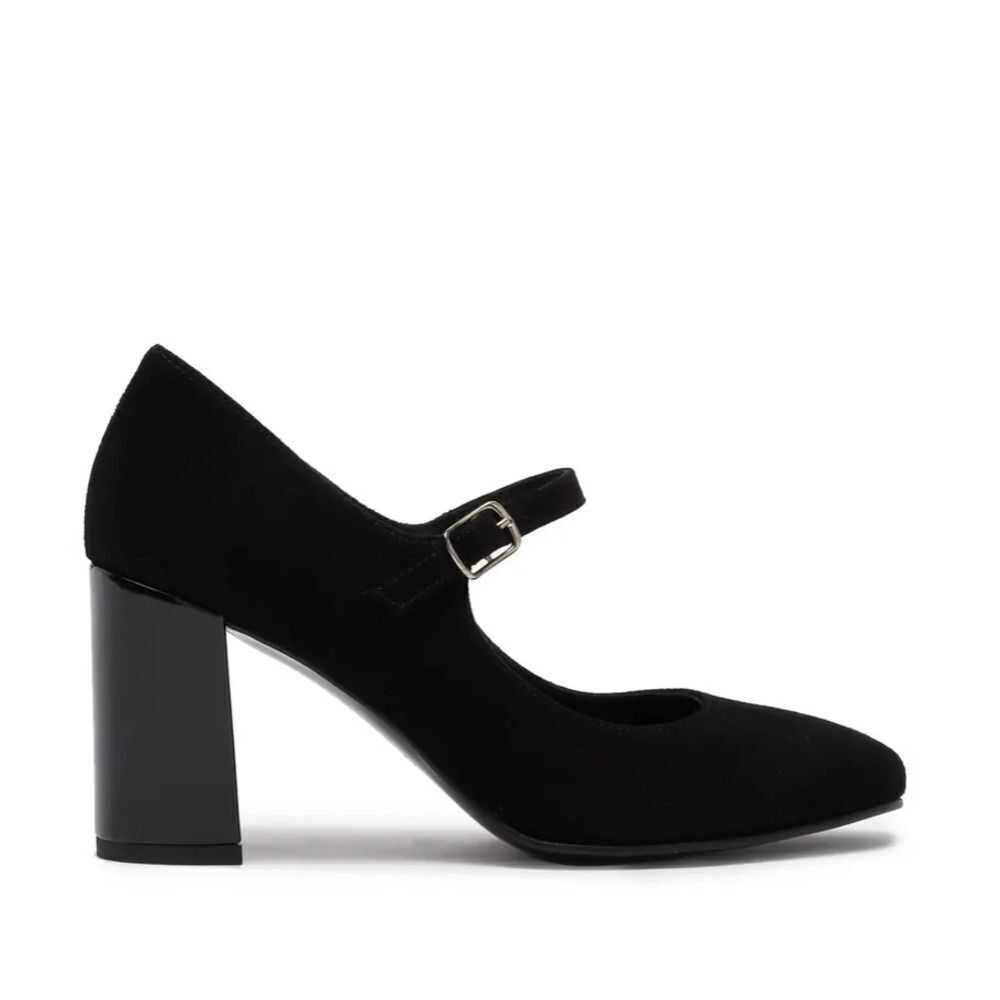 TOSCA BLU Decollete Suede Mary Jane Pump Heels 38 - Picture 1 of 7